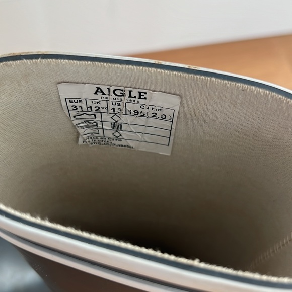 Aigle rain boots -  size EU31 - Picture 6 of 7